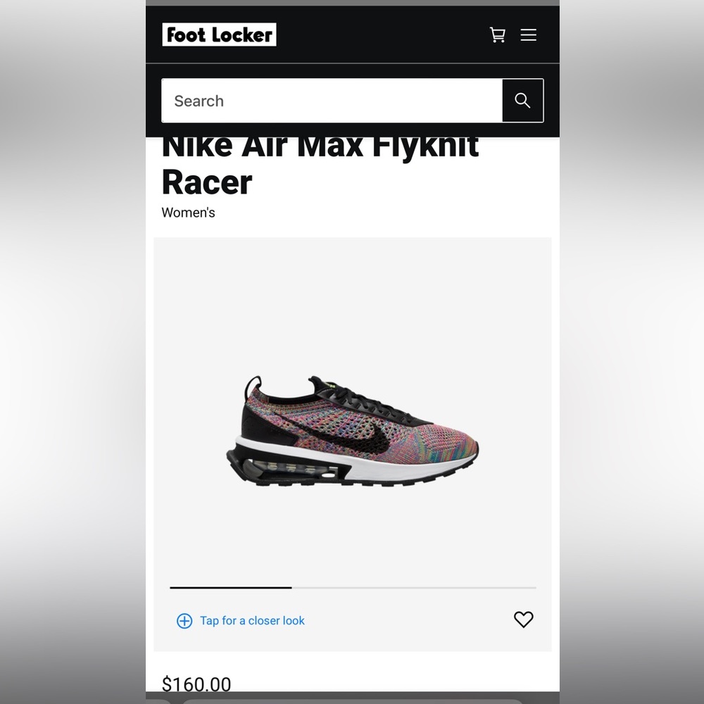 Nike air max flyknit racer